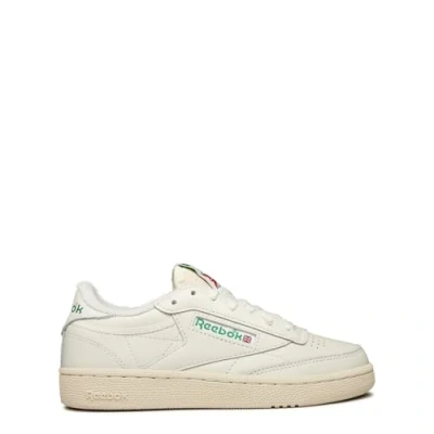 Afbeelding van Reebok Classic CLUB C 85 Vintage Sneakers laag, Dames, Maat: 42, Chalk/alabaster/glen green Leer en textiel
