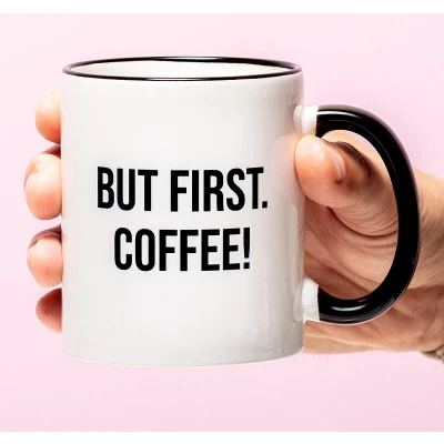 Afbeelding van Mok But First Coffee