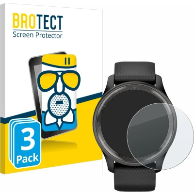Afbeelding van BROTECT Screenprotector voor Garmin Vivomove Trend Folie Beschermfolie Beschermglas matte (3 Stuks)