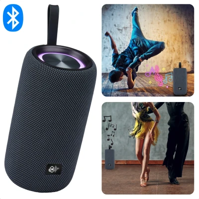 Afbeelding van Cheqo Bluetooth Speaker 16W Draadloos &amp; Waterdicht Party LED Verlichting Compact Draagbaar