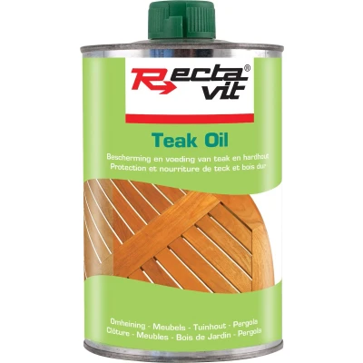 Afbeelding van Rectavit teak oil olie 1 liter