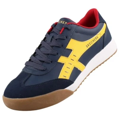 Afbeelding van Skechers Zinger Manzanilla Totale 183280 NVYL, Mannen, Marineblauw, Sneakers, maat: 41