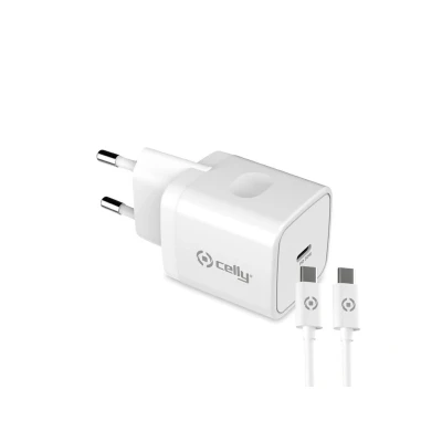 Afbeelding van Celly Thuislader USB C &gt; Lightning (MFI) kabel 0517646