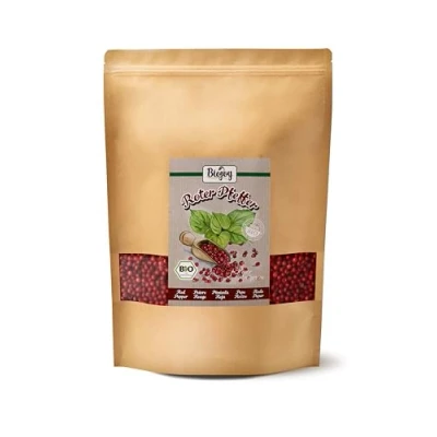 Afbeelding van Biojoy roze peper in biologische korrel (1 kg), peperzaden voor molen, zonder toevoegingen (Schinus terebinthifolia)