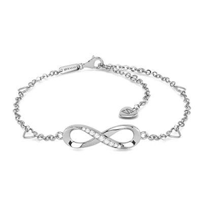 Afbeelding van SERASAR Dames 925 Enkelbandje [Infinity] met Infinity Sign Zilver Cadeaus voor Meisjes