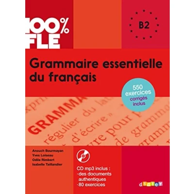 Afbeelding van 100% FLE Grammaire essentielle du francais B2+ CD