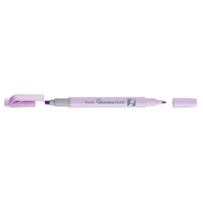 Image de Surligneur bi pointe Pentel Violet Pastel
