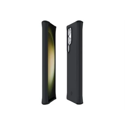 Image de Mobilis SPECTRUM_R Coque de protection pour téléphone portable robuste antimicrobien, 100 % recyclé Impacthane noir Samsung Galaxy S24