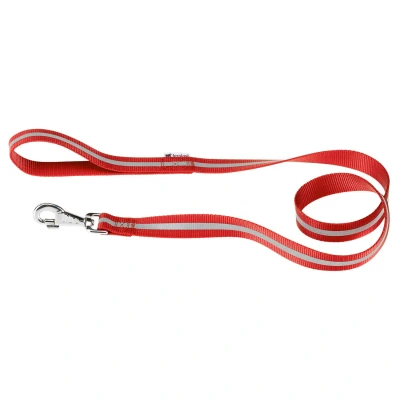 Afbeelding van Adori Looplijn Reflex Rood&amp;Reflecterend Hondenriem 120X2.0 cm