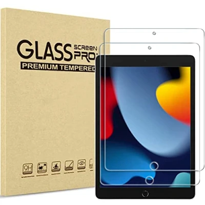 Afbeelding van ProCase Screen Protector voor iPad 10,2 Inch 2021 9e / 2020 8e 2019 7e Generatie, Displayfolie Beschermglas Beschermfolio Gehard Glas Helder