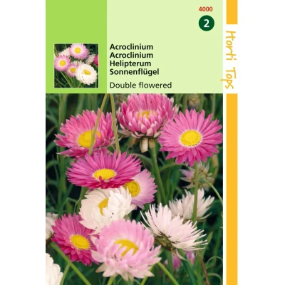 Afbeelding van Acroclinium Helipterum Roseum Dubbelbl. Gemengd Hortitops