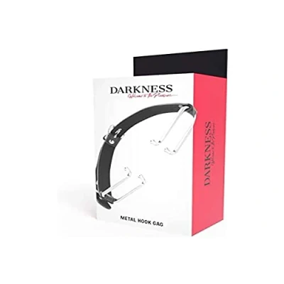 Afbeelding van Darkness BONDAGE Hook Black Gag