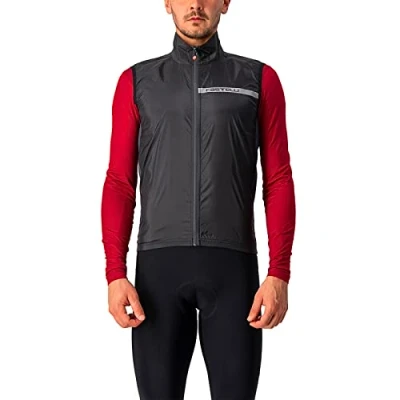 Afbeelding van Windvest Castelli Squadra Stretch maat Xl Zwart