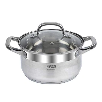 Afbeelding van Resto BRAADPAN D18CM 2,6L/92002, Pan + steelpan, Zilver