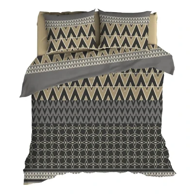Afbeelding van Romanette Chamonix Dekbedovertrek Lits jumeaux 240x200/220 cm Antra