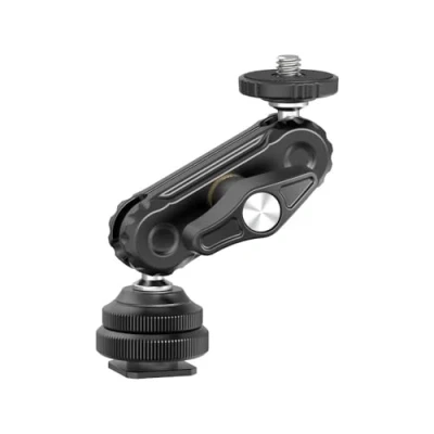 Afbeelding van Ulanzi R098 Mini Magic Arm met Cold Shoe Balhoofd 1/4inch schroefaansluiting RVS/Aluminium tot 1,5kg Zwart