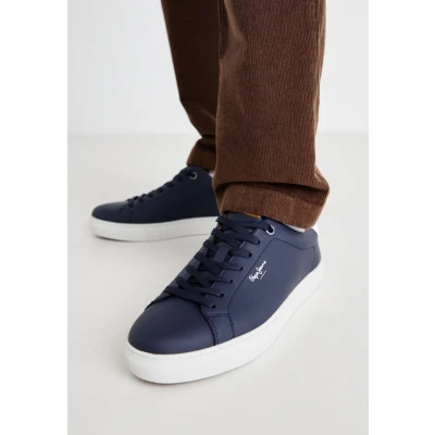Afbeelding van Pepe Jeans Camden CLUB Sneakers laag, Heren, Maat: 41, Navy Leer