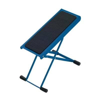 Afbeelding van König &amp; Meyer 14670 voetbank staal, blauw Accessoire voor gitaren