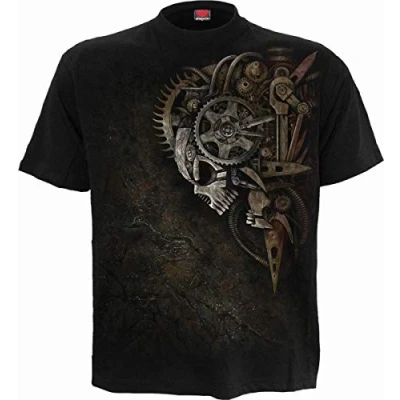 Afbeelding van Spiral M101 T shirt voor heren (1 stuk), zwart.