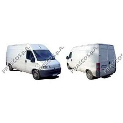 Afbeelding van PRASCO FT9197503 Spiegelglas Met houder Links, rechts FIAT: Ducato II Van, Minibus, PEUGEOT: Boxer Van