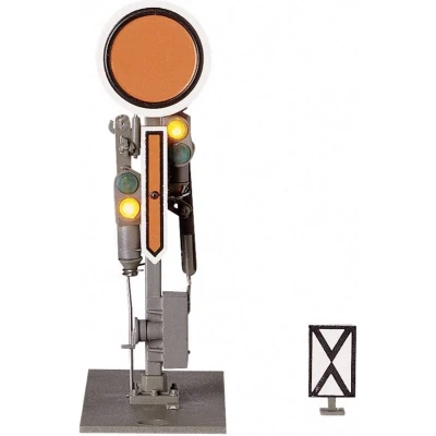 Afbeelding van Viessmann Modelltechnik 4511 H0 Lichtsein 3 standen Voorsein Kant en klaar model DB