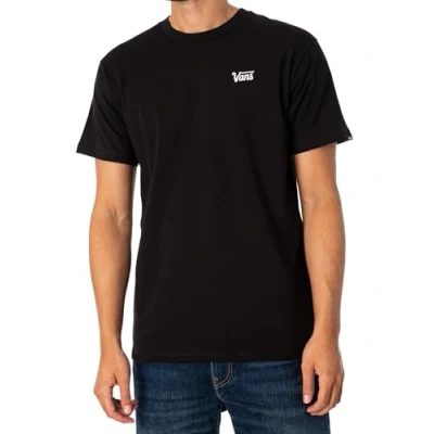 Afbeelding van Vans Mini Script T shirt voor heren, zwart.