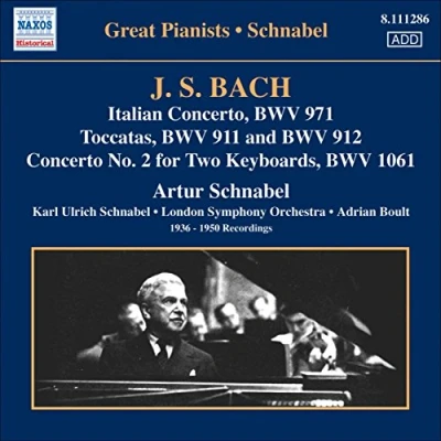 Afbeelding van Schnabel Plays Bach (CD)