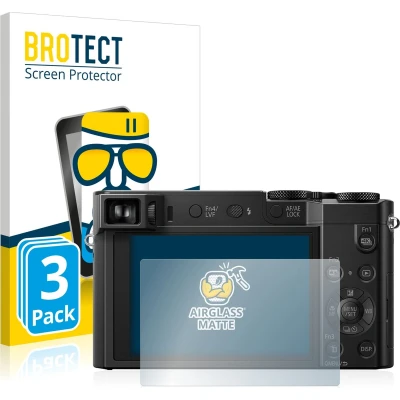 Afbeelding van BROTECT Screenprotector voor Panasonic Lumix DMC TZ100 Folie Beschermfolie Beschermglas matte (3 Stuks)