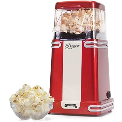 Afbeelding van Gadgy Popcorn Machine Retro Hete Lucht Maker 26,5 x 14 CM Funcooking voor Party &amp; Kids