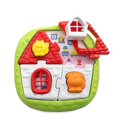 Afbeelding van Chicco Kinderpuzzel 2 in 1 Huispuzzel