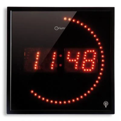 Image de Horloge Ã  led radio contrÃ&#039;lÃ©e orium 11144