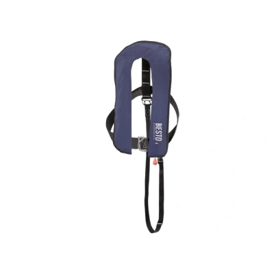Afbeelding van Besto automatische reddingsvest standaard navy 40+kg