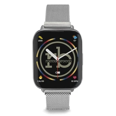 Afbeelding van Roccobarocco Elite Smartwatch, Maat: One Size, Grey
