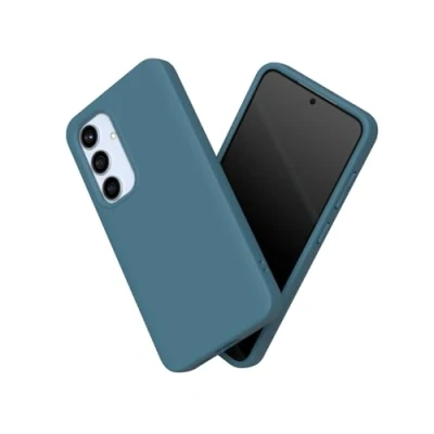 Afbeelding van RHINOSHIELD Hoesje compatibel met [Galaxy S24] SolidSuit dunne hoes schokabsorberende technologie en premium matte afwerking oceaanblauw