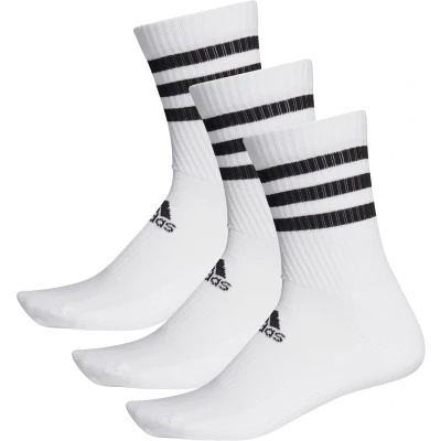Afbeelding van adidas Unisex Cush Crw 6pp sokken, Wit, 43 45 EU