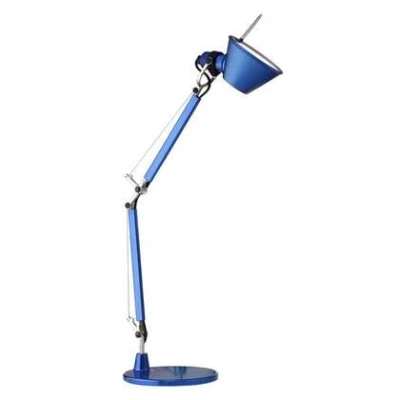 Afbeelding van Artemide Bureaulamp Tolomeo Mirco Blauw