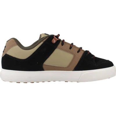 Afbeelding van DC Shoes Sneakers laag, Maat: 42.5, Xccg brown green Leer/ nylon