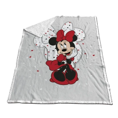 Afbeelding van Minnie Mouse Fleecedeken Sherpa 5407010077315