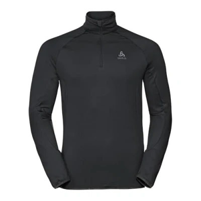 Afbeelding van ODLO Carve Light Midlayer Fleece trui, Heren, Maat: 42/44, Schwarz (200)