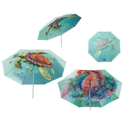 Afbeelding van Strandparasol Ø 220 cm SPF50+ Navy