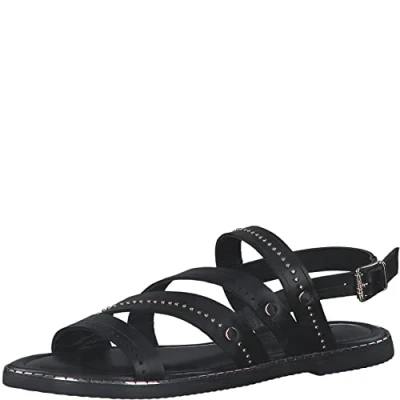 Afbeelding van s.Oliver Sandalen, Dames, Maat: 36, Black Leer