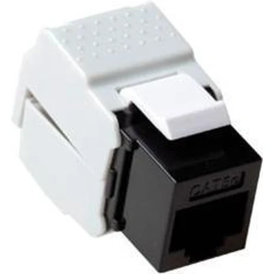 Afbeelding van ACT TD6010 Keystone Jack CAT6 Unshielded Toolless Zwart