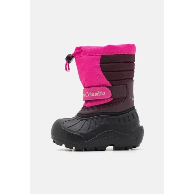 Afbeelding van Columbia Childrens Powderbug Unisex Snowboardschoen voor kinderen, Maat: 30, Pink ice/moon Textiel/ synthetisch