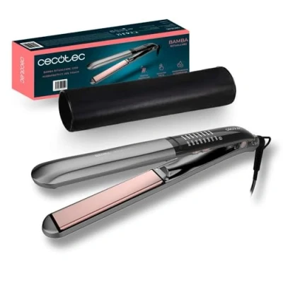 Afbeelding van Cecotec Bamba RitualCare 1200 HidraProtect Ion Touch stijltang, 60 W, toermalijn, keratine en arganolie, aanraakgevoelige ech
