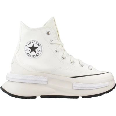Afbeelding van Converse RUN STAR Unisex Sneakers hoog, Maat: 37.5, Black/white Katoen