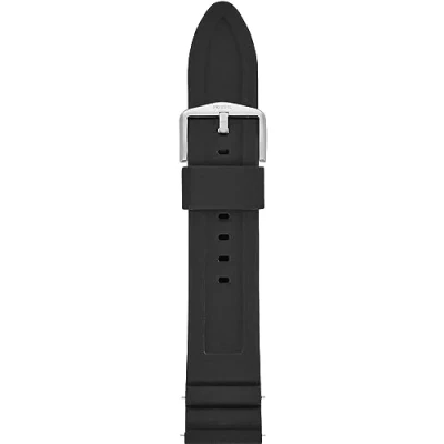 Afbeelding van Fossil Horloge accessoires, Heren, Maat: One Size, Schwarz