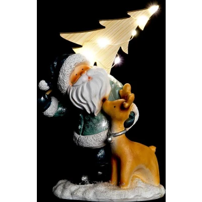 Afbeelding van Kerstversiering DKD Home Decor Hars (18 x 11 23,5 cm) (3 Stuks)