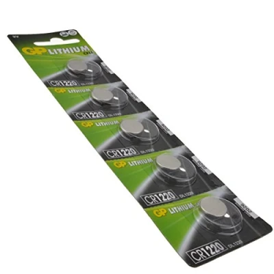 Afbeelding van GP Lithium CR1220 blister 5
