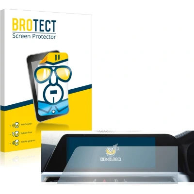 Afbeelding van BROTECT Screenprotector voor BMW 3 G20 Limousine 2018 Infotainment System rechtsgestuurde Folie Beschermfolie transparant