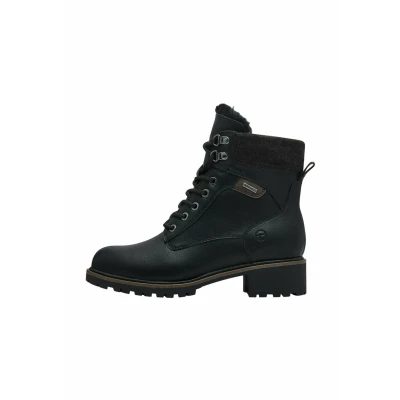Afbeelding van Tamaris Snowboots, Dames, Maat: 36, Black matt Textiel/ synthetisch